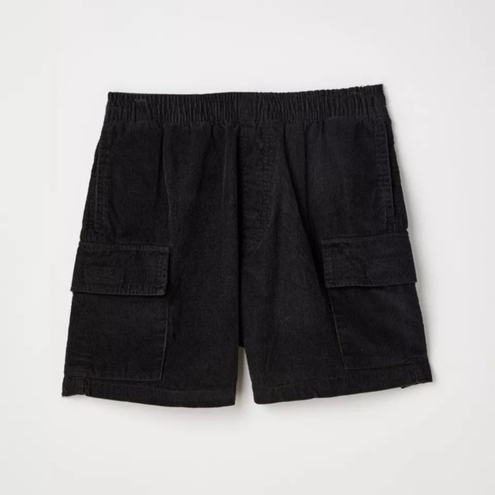 BDG Black Cargo Shorts